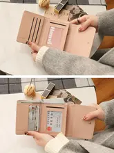 花柄折りたたみ二合一財布【軽量・コンパクト・女性用】
