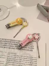 可愛い携帯用爪切り【小型・女性・子供用・耳かき付き】
