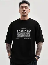 アメリカンスタイルのレトロ花柄半袖Tシャツ【コットン・フィット・夏用】