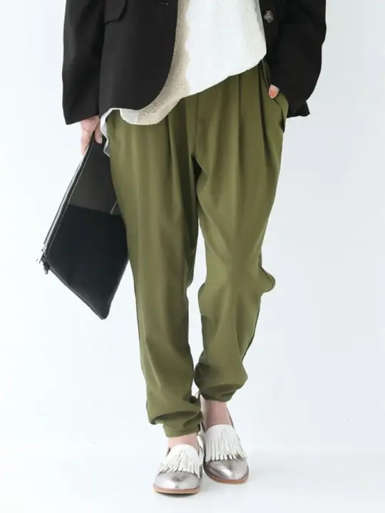 機能性素材使用の防晒透湿 ハーレンテーパードパンツ【春夏用・デザイン・快適なフィット】