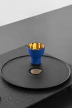 湯呑み 茶碗 磁器 金彩 単色 上品 高級感 茶道具