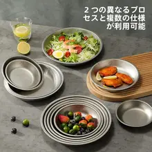 耐腐食性チタン製プレート【家庭用・軽量・アウトドア・キャンプ・ピクニック向け】