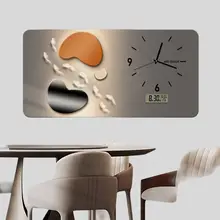 おしゃれな電表箱装飾画【大サイズ・カバー・時計・万年カレンダー付き】