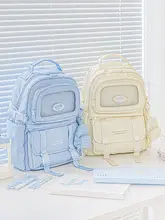 Rosyposy 学生用リュックサック【大容量・軽量・背中に優しい・男女兼用・高校・大学用】