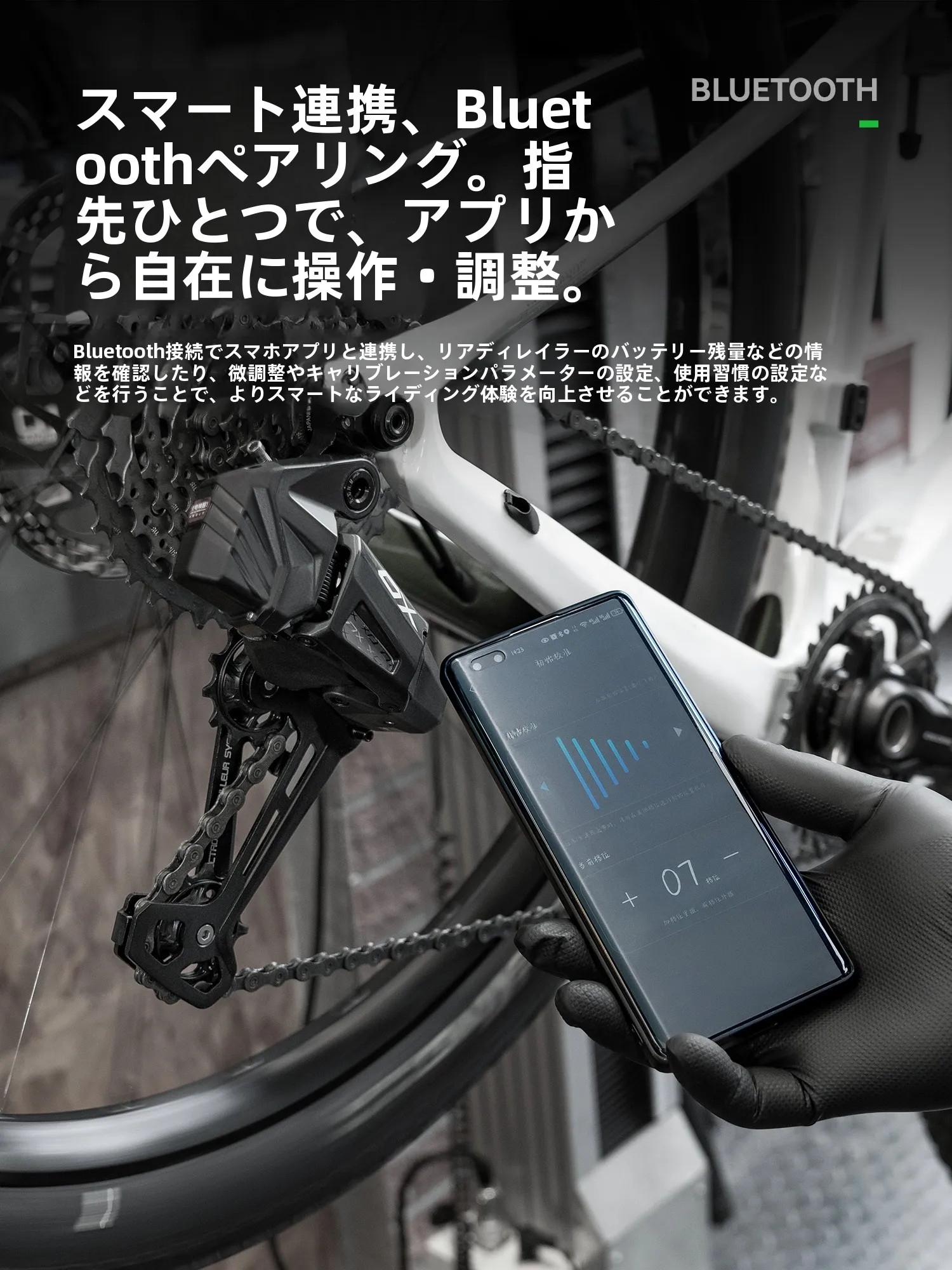 無線電子変速機付きマウンテンバイク用後部ディレイラーの交換手順と実用性