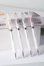学生向けの実用的なボールペン【速乾・滑らかな書き心地・圧縮式・黒インク】
