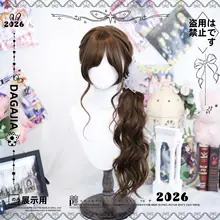ロリータ風 日系パーマウィッグ【全頭カバー・クラシックスタイル】