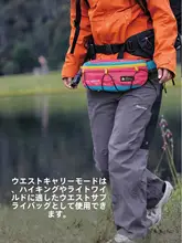 SNOWLINE 軽量で持続可能なランニングウエストポーチ【アウトドア・多用途】