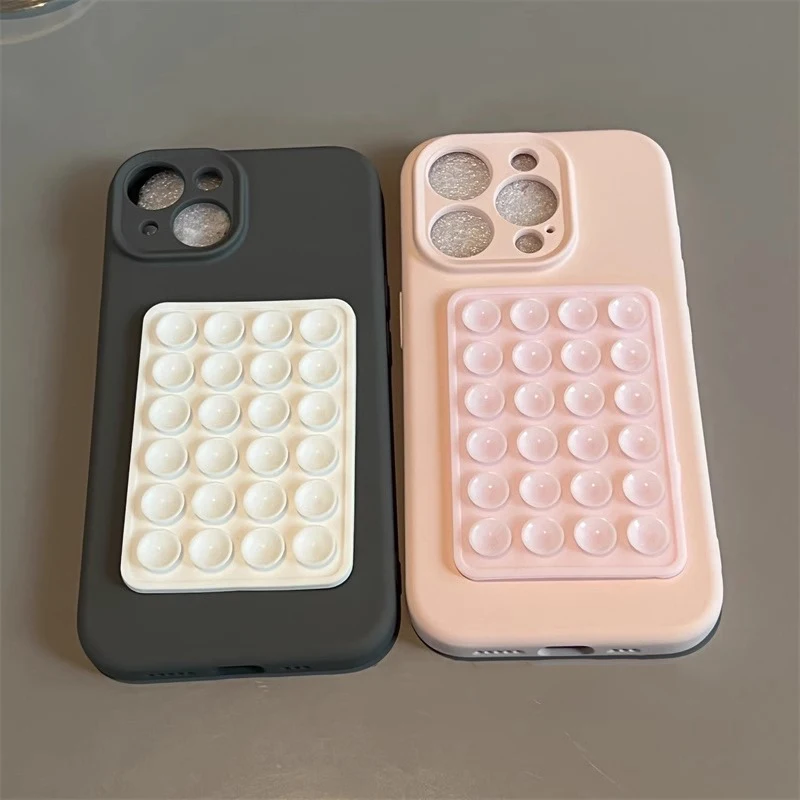 カップ型シリコンスマホスタンド：カップル向けの吸盤式スタンドが実用性を提供
