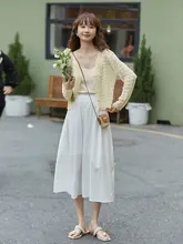 バックとフロントの両方で着用可能なアイスシルクキャミソール【夏用・フィット・ノースリーブ】
