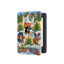 クリスマスマウスのイラスト付き Kindle7用電子書籍カバー【防落下・汎用タイプ】