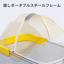 ペット用折りたたみ式ドッグカート【軽量・小型犬・猫用・お出かけ用】