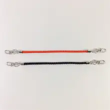 ユニークなスマホ用ハンドストラップ【レザー製・短め・DIY対応・ダブルクリンチ式】
