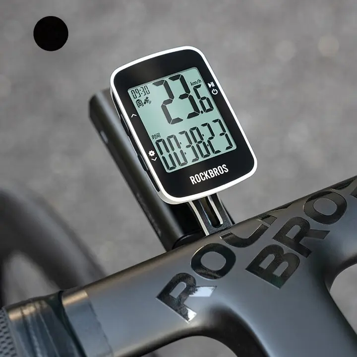 LOK兄弟 自転車用GPSワイヤレスデジタルサイクルメーター【バックライト付き・Bluetooth接続・マウンテンバイク＆ロードバイク対応】