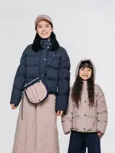 Acme item 親子用 アウトドア耐磨ダウンコート【極上の柔らかさ・ゆったりシルエット・保温性】