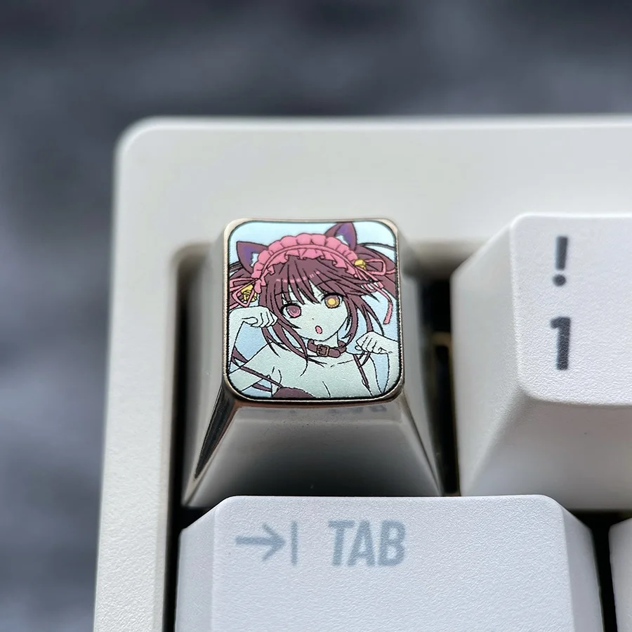 キャラクターデザインのESCキー用カラフルチタン合金キーカバー：JIS配列対応のアニメスタイルアクセサリーの実用性と選定ガイド
