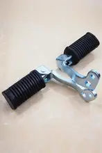 バイク前フットボード【スズキGN125対応・汎用タイプ】
