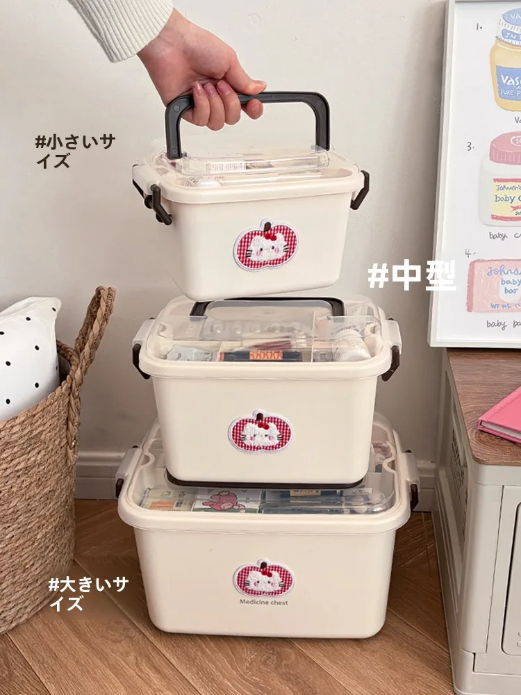 災害バッグの収納量と実用性を検証：家庭用薬品収納ボックスDF0230
