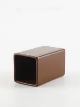 シンプルな陶器製の洗面器【ホテル・民宿用・ブラシカップ】