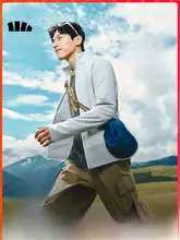 防風機能付き メンズフリースジャケット【秋冬用・耐摩耗・カジュアル】