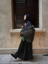 秋冬用 羊毛タートルネックバラクラバ帽