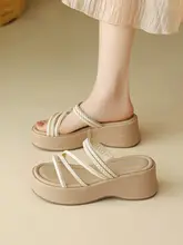 極上の柔らかさの厚底サンダル【女性用・夏用・ビーチスタイル・軽量】
