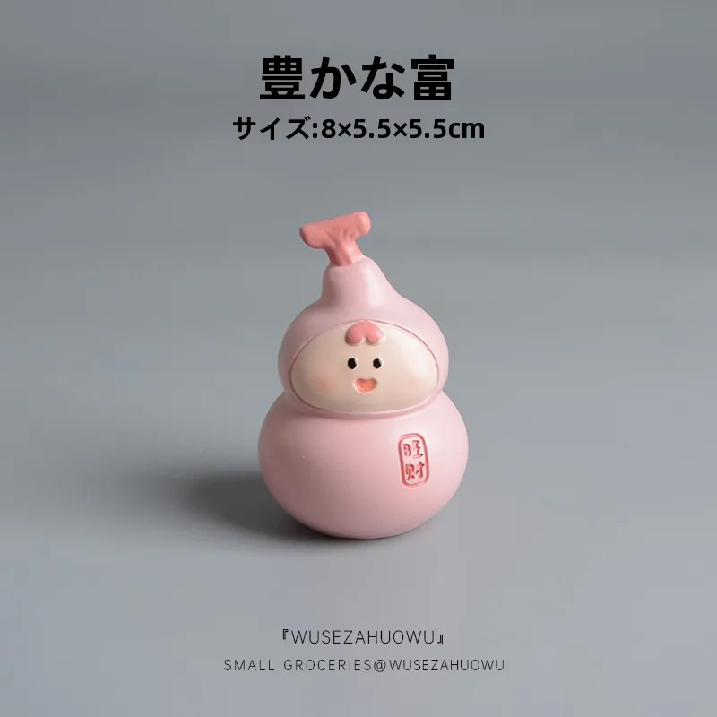 小葫芦の置物：デスク周り小物としてのデザインと機能性の実証