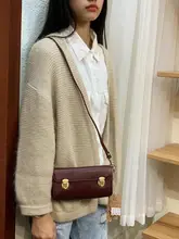 手作り本革ショルダーバッグ【レトロデザイン・小サイズ・斜め掛け可】