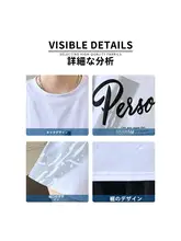 夏用 メンズ 半袖Tシャツ【カジュアル・ラウンドネック・ゆったり】