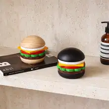 裏面が見えるハンバーガー万年カレンダー【贈り物・創造的なデザイン】（セットアップ対応）