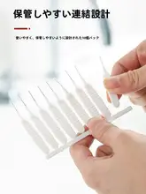 多機能シャワークリーニングブラシ【浴室隙間掃除・携帯電話孔清掃用】