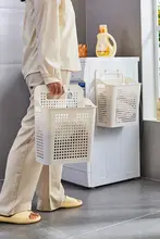 洗濯物かご 壁掛け トイレ 家庭用 収納バスケット 折りたたみ