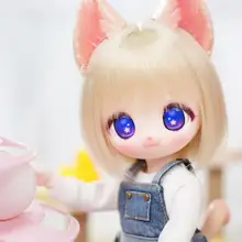三分KUKU BJD素頭の人形ヘッド【三戳六MJD対応】