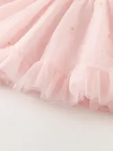チュールワンピース キッズ ガールズ ドレス 甘め おしゃれ 秋物
