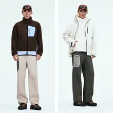 アウトドア用メンズパンツ【加厚設計・秋冬用・フリースライニング】