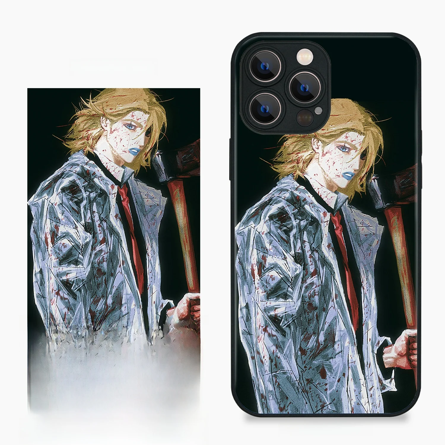 イラストレーターコラボスマートフォンケース：9397号列车のアートデザインが特徴