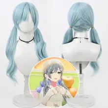 コスプレ用カラフルウィッグ【日野森雫・舞台用】