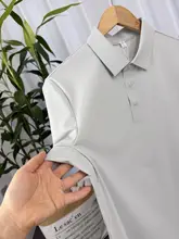 涼感テクノロジー！抗菌加工のビジネスカジュアル半袖ポロシャツ【男性用・通気性・多用途】