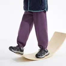 デザイン性のある男児用パンツ【秋冬用・フリース付き・デニム】（セットアップ対応）