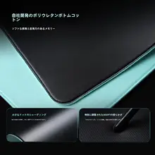 超大サイズのゲーム用マウスパッド【ポリウレタン製・オフィス用・バランスデザイン】