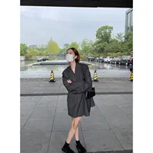 EEWEN LA MODE リターンモデル ワイドショルダー ブレザー