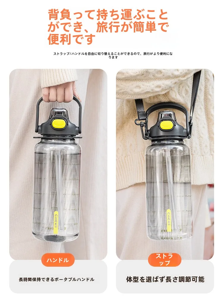 希楽トライタン製ストロー付きボトル：スポーツ用・大容量・二重飲み口の実用性解析