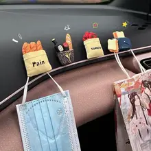 車内用マルチフック【可愛いデザイン・助手席取り付け・粘着式】