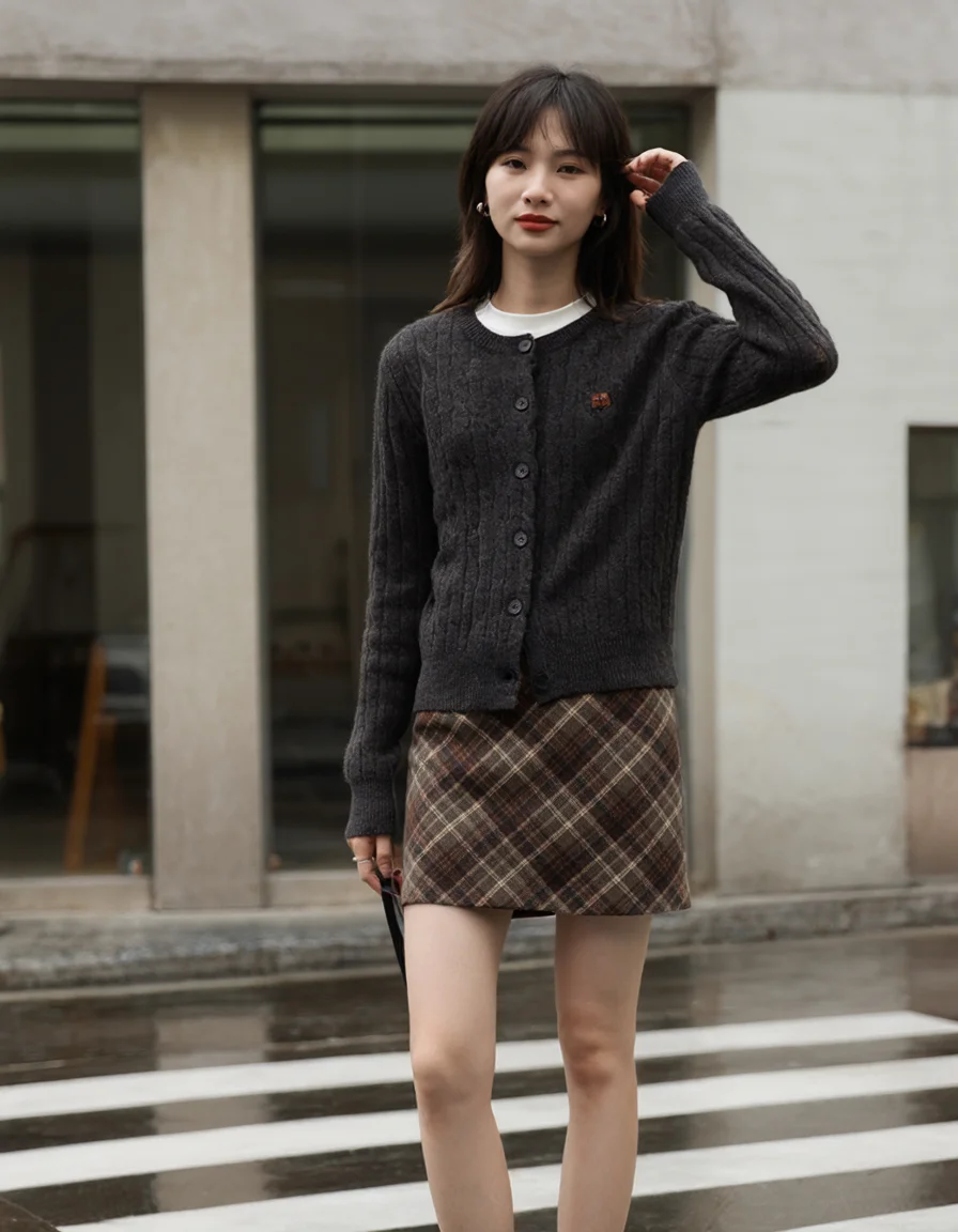 大人可愛い服 50代コーデ 完全ガイド｜レンコン紫シルクスカートの選び方とスタイルバランス