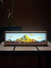 コンガ山 メタルデスクライト【充電式・雰囲気を楽しめる・特別なギフト】