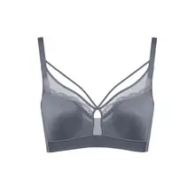 バニー耳カップのブラジャー【大きいバストをサポート・ワイヤレス・防下垂・女性用】（セットアップ対応）