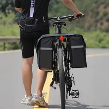 防水自転車後部バッグ【大容量・旅行用・サイクリングギア】