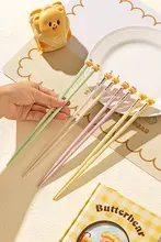 かわいいデザインの抗菌子供用箸【高級合金・防カビ仕様】