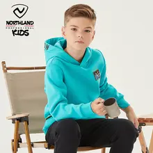 男の子用フード付き暖かいスウェットシャツ【春秋用】