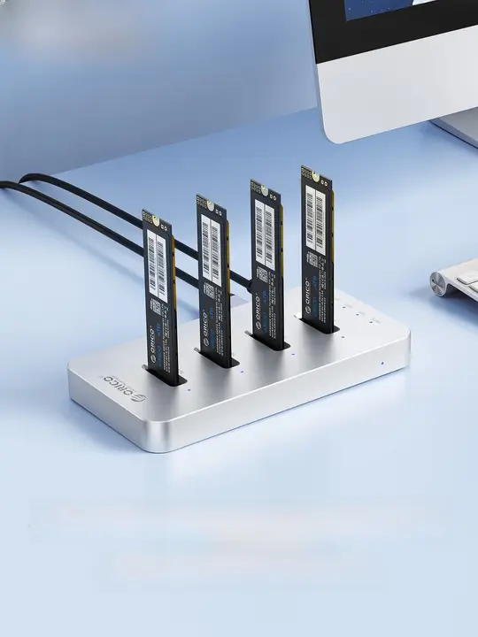Orico 多接続対応M2 SSD外付けケース【NVMEクローン機能付き】